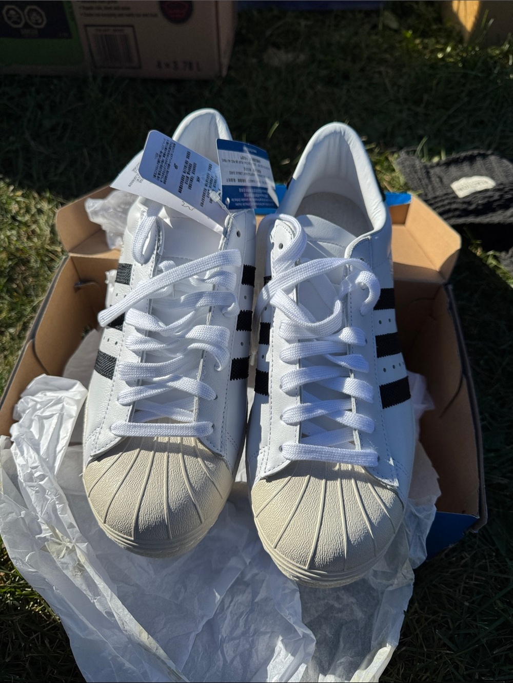 adidas Superstar OG White Sneakers